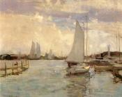 约翰 亨利 特瓦克特曼 : Gloucester Harbor